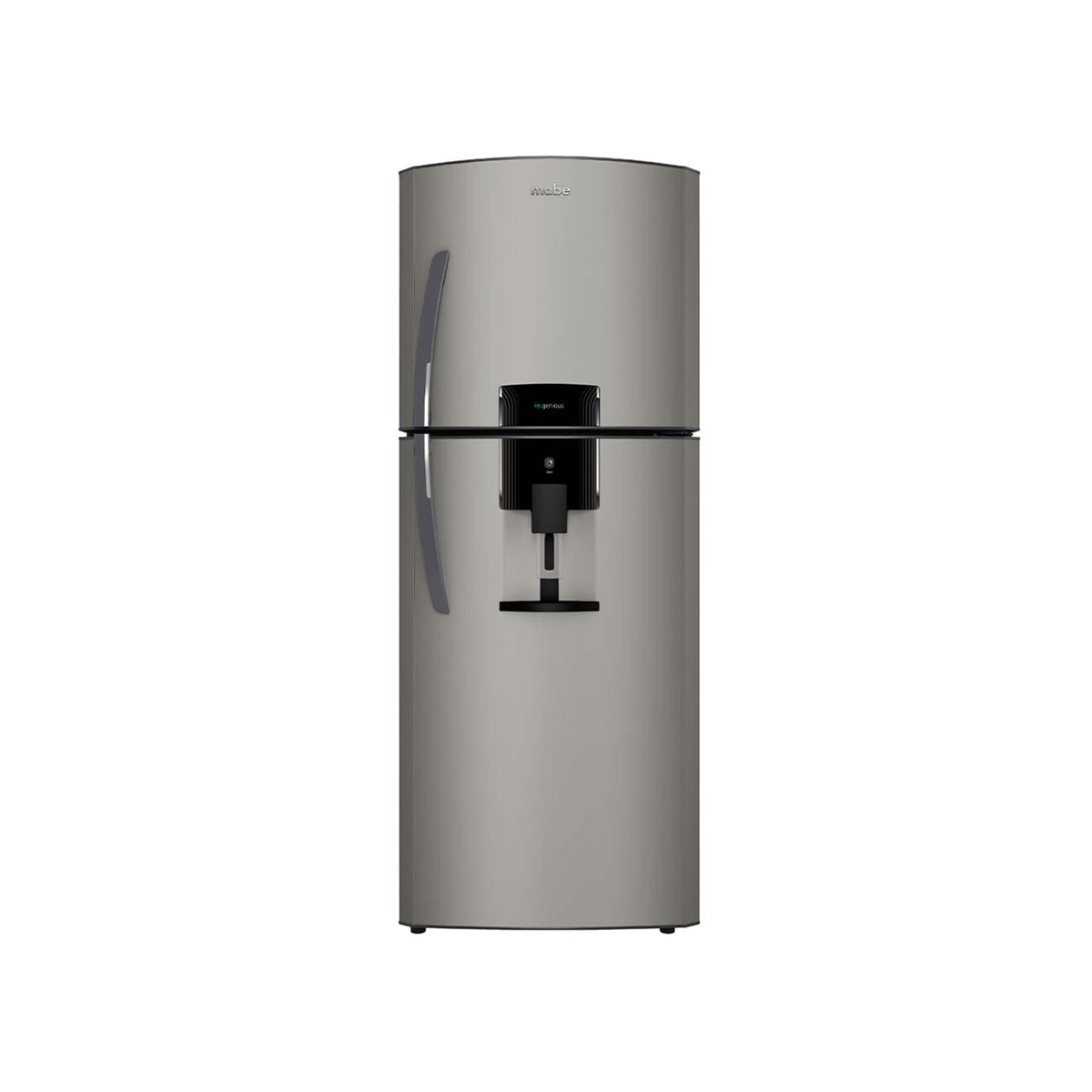 Refrigerador mabe 13 p3 dark dark silver 360 litros dispensador de agua