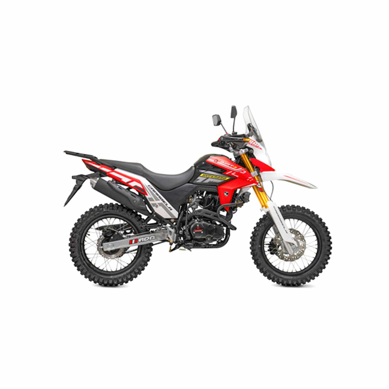 Motocicleta Dirt3 250cc  Roja Carabela