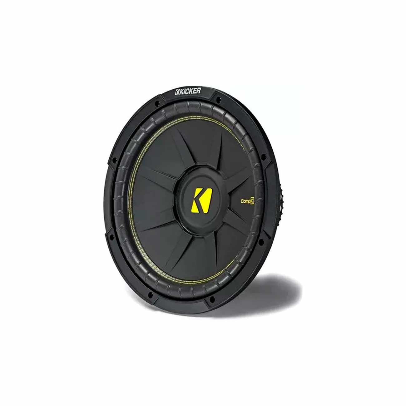 Subwoofer Kicker Compc De 12 Pulgadas 50cwcd124 Doble Bobina Color Negro
