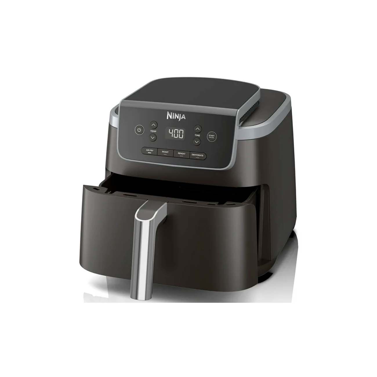 Freidora de aire Ninja pro  de 1.5 litros 4 en 1 v/e